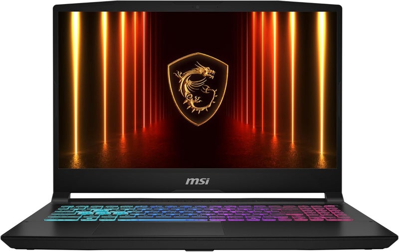 MSI Katana 15 HX Gaming Laptop, Intel Core i7-14650HX, 15.6 Inch 165Hz QHD , 32GB RAM, 1TB SSD, NVIDIA RTX 5070 8GB, Win 11  Home, English,   Black english Black - Image 1