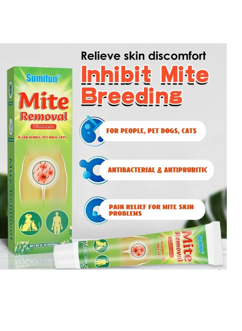 Sumifun Powerful Mite Removal Ointment for Effective Relief of Exzema and Anti-Bacterial Protection 20g - Image 3