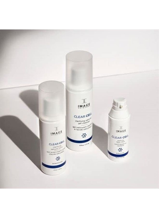 IMAGE SKINCARE - , CLEAR CELL Salicylic Gel Cleanser, Gentle Foaming Face Wash Removes Excess Oil and Shine for Oily Prone Skin, 6 oz - Image 1