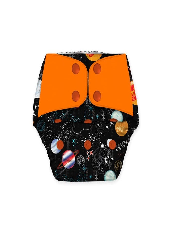 Snugkins Regular Freesize Cloth Diapers + Wet-Free Microfiber Terry Soaker - Pack of 3 - Image 4