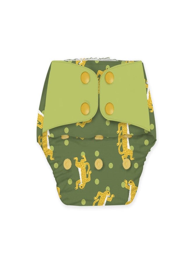 Snugkins Regular Freesize Cloth Diapers + Wet-Free Microfiber Terry Soaker - Pack of 3 - Image 3