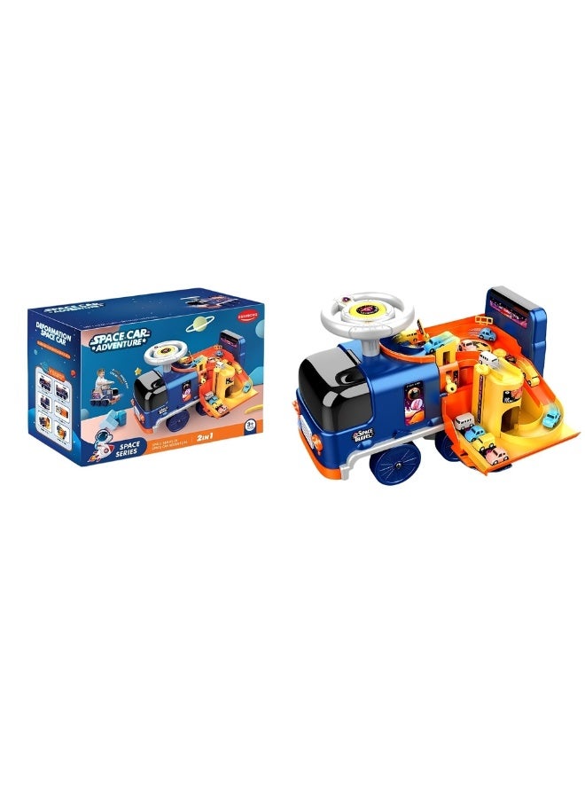 Dearbong Space Car Adventure 2 in1 Ride on sliding car - 2021333  - Image 1