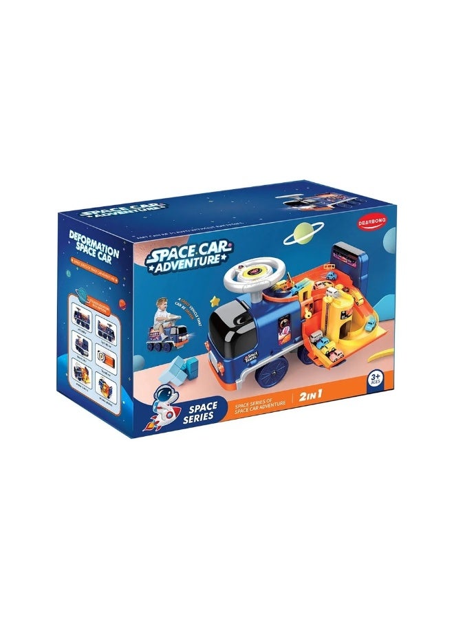 Dearbong Space Car Adventure 2 in1 Ride on sliding car - 2021333  - Image 5