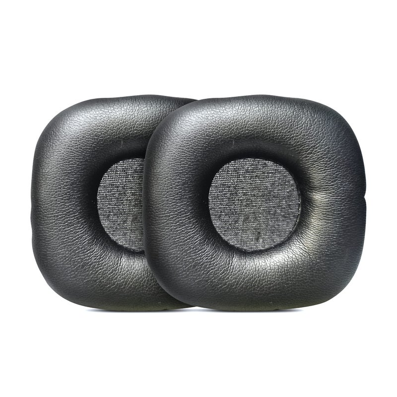 Street27® Protein Leather Replacement Ear Pads Cushions Compatible with Marshall Major, Boat Rockerz 600 Headset Headphone - Black - Image 5