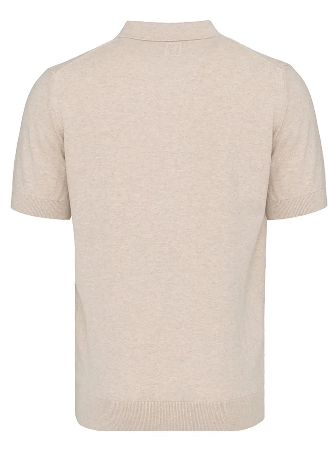 FELIX HARDY Beige-Ecru Men's 100% Cotton Polo Shirt Short Sleeve Pack of 2 for Men | Best Price UAE