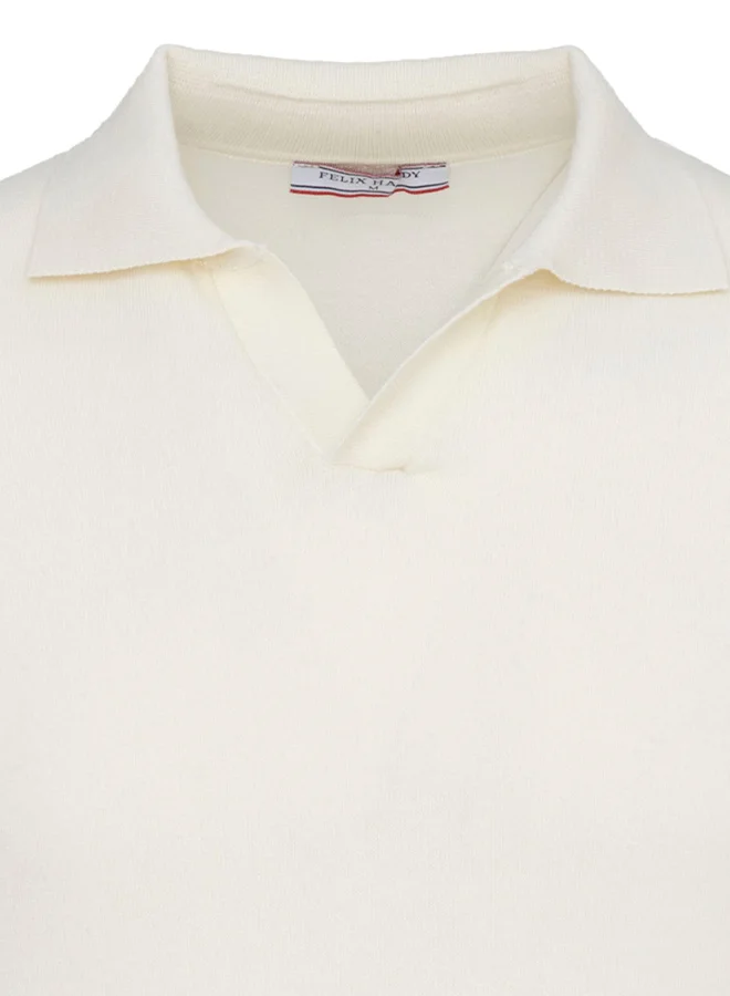 FELIX HARDY Beige-Ecru Men's 100% Cotton Polo Shirt Short Sleeve Pack of 2 for Men | Best Price UAE