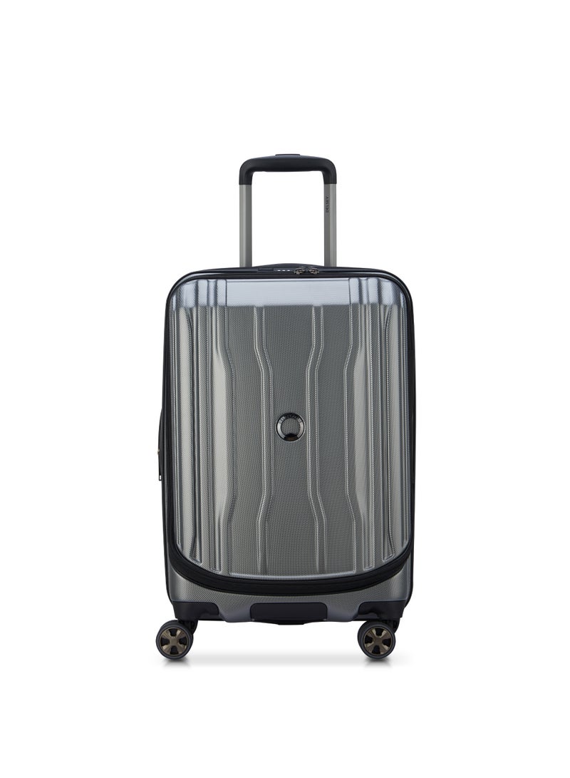 ديلسي Cruise Hardside 2.0 حقيبة سفر كابين بعجلات دوّارة قابلة للتوسيع مقاس 55 سم – بلاتينيوم - Image 1