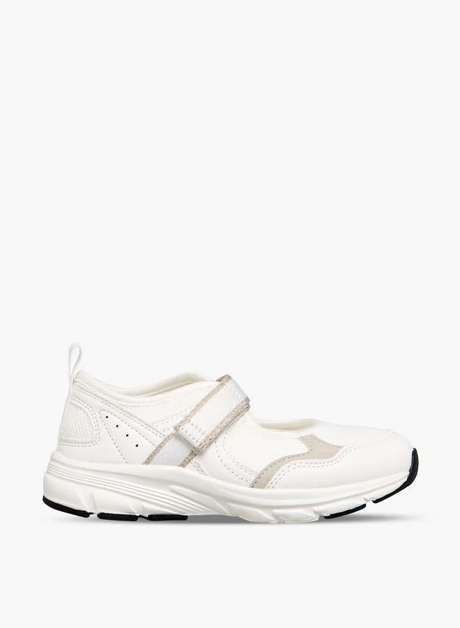 Little Missy Girls Hook and Loop Sports Shoes
