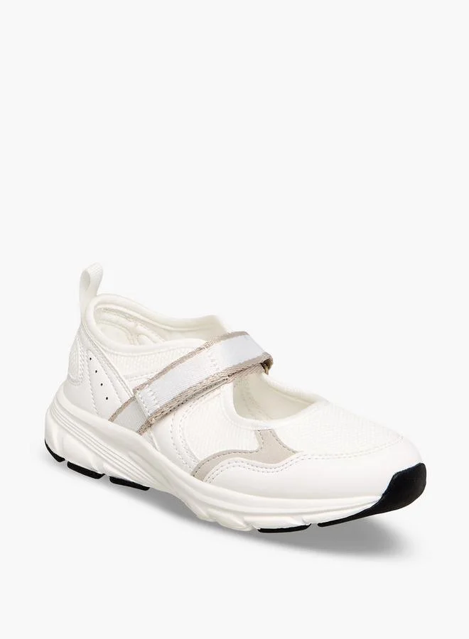Little Missy Girls Hook and Loop Sports Shoes