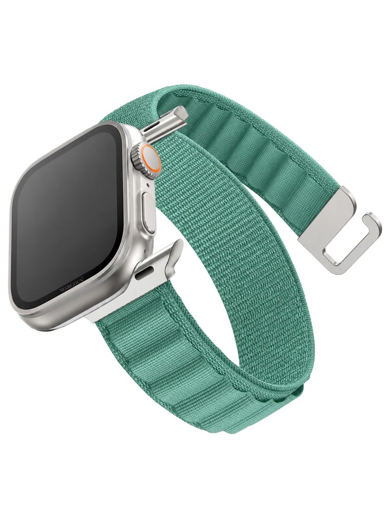 Alpine Loop Band For Apple Watch Band 49mm/45mm/44mm/42mm Nylon Woven Sport Strap Compatible with iWatch Series Ultra2/Ultra/8/7/SE/6/5/4/3/2/1 Adjustable Strap - Image 2