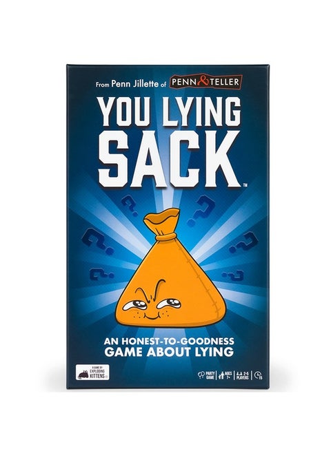 Exploding Kittens You Lying Sack An Honest to Goodness Game About Lying - Outsmart Your Opponents in This Fun Game for Adults Teens & Kids - Fun Family Games