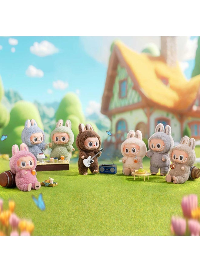 Monster 🎀 Popmart Labubu Cream Macaron Keychain A cute and adorable design featuring Labubu from The Monsters series, dressed in a soft creamy fur suit with prominent bunny ears.  ✨ Made with premium material and a soft touch, this keychain is perfect as a keyring or bag accessory, and makes a great gift for Popmart collectors.  💯 100% Authentic Popmart Product, with high quality and meticulous attention to detail. - Image 4