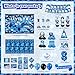 Mpanwen Gamer 8th Birthday Decorations for Boys Blue Video Game Level 8 Bday Party Decor Supplies for 8 Years Old Boy with Backdrop Banner Tablecloth Centerpieces Hanging Swirls Hat Wall Signs - Image 4