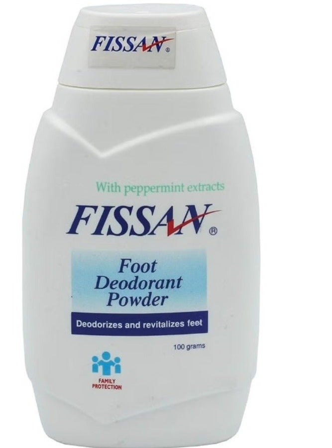 Fissan Foot Deodorant Powder, 100g