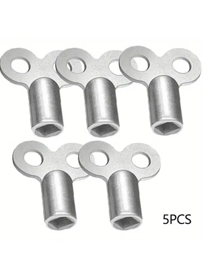 5pcs Radiator Bleed Key Square Heater Exhaust Valve Keys For All Radiators - Image 3
