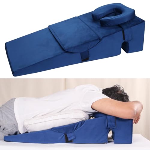 METRON Face Down Prone Pillow for After Eye Surgery, Helps in Retinal Detachment Muscular Hole & Vitrectomy Recovery, Ideal for Massage & Prone Sleeping Cushions Visit The Store - Image 1