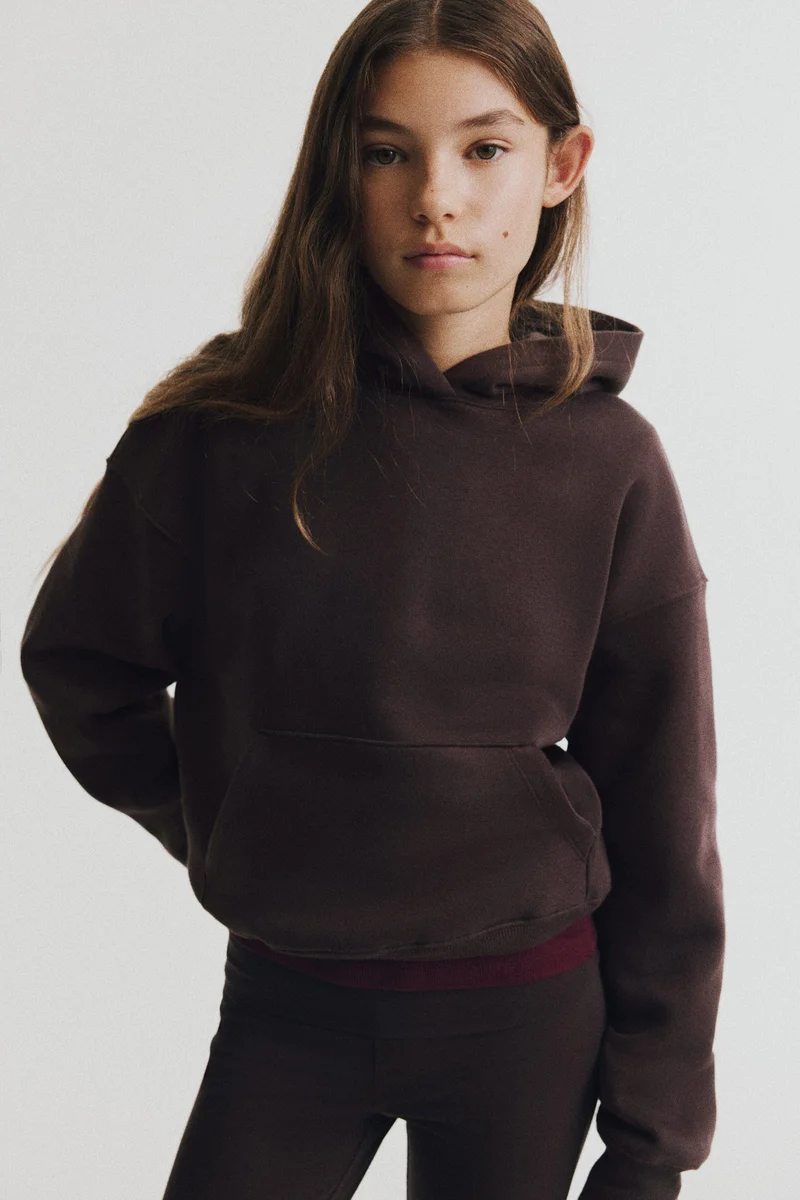 H&M Brushed-inside hoodie