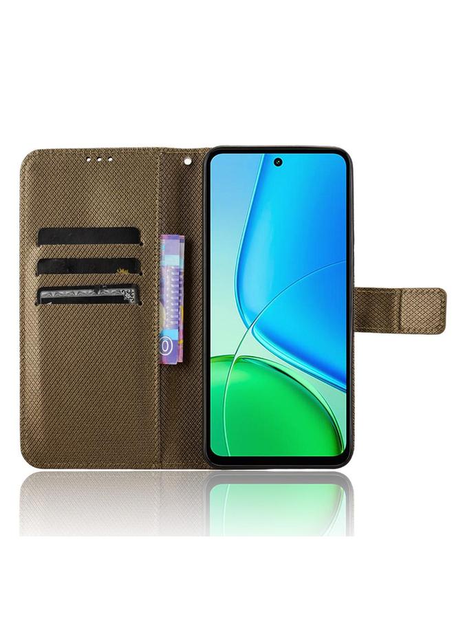 erorex Case For vivo Y29 4G / T4x 5G Diamond Texture Leather Phone Case - Image 4