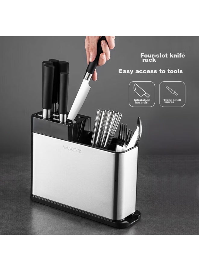 MAX COOK Maxcook Knife Holder, Chopstick Holder, Kitchen Storage Rack, Draining Rack, Storage Rack Mczw297 - Image 3
