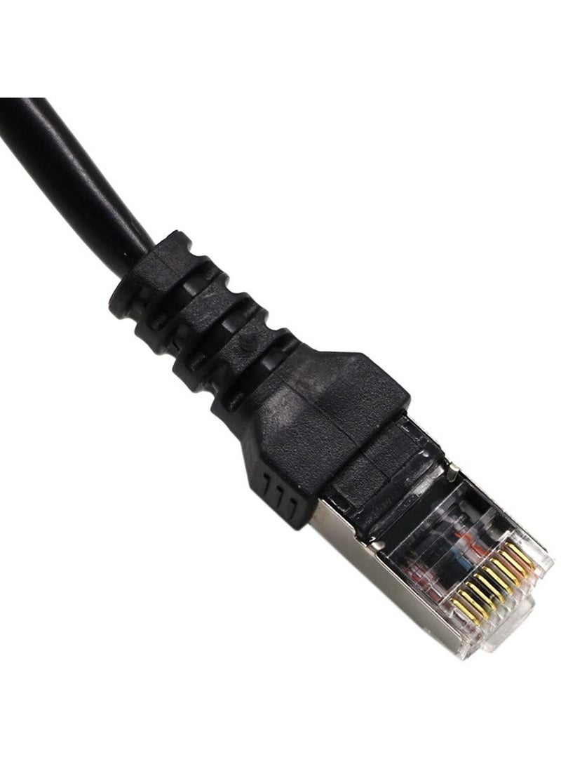 SYOSI - Rj45 Ethernet Splitter Cable Rj45 1 Male to 3 Female Port Lan Ethernet Splitter Adapter Cable Lan Network Plug Connector Adapter for Cat5, Cat5e, Cat6, Cat7 - Image 1