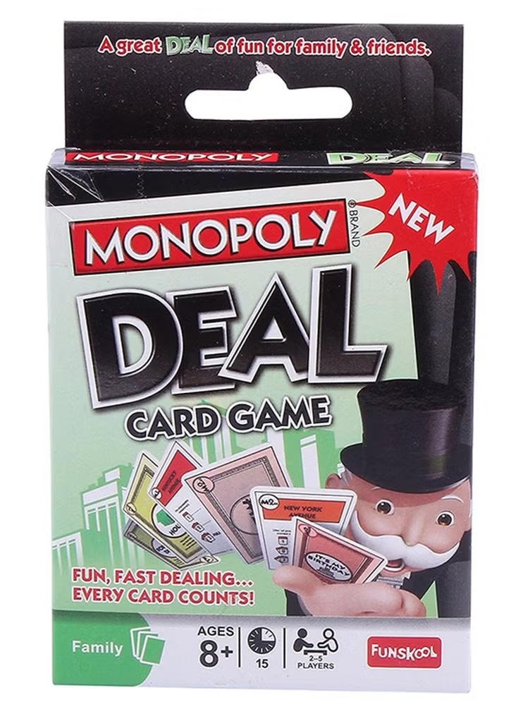 Funskool Monopoly Deal Card Game With Family 22x39cm - Image 1