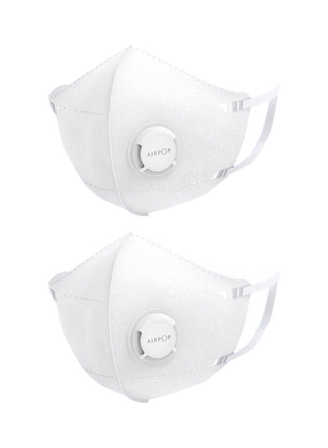 NIBEMINENT Mouth Face Mask 2pcs/lot Portable Cycling PM2.5 Anti-haze Anti-Dust Foldable Facial Protective Cover Masks - Image 1