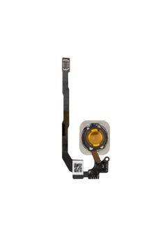 Generic Touch ID Sensor Home Button Key Flex Cable Replacement for iPhone 5S - Gold  - Image 2