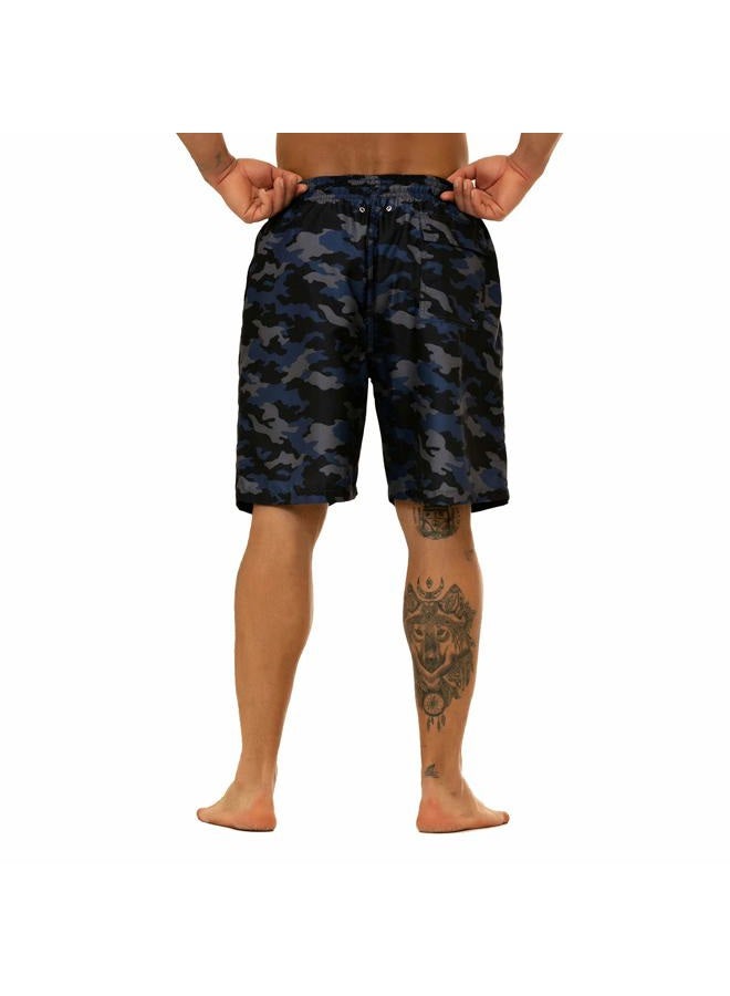KAILUA SURF Big and Tall Mens Swim Trunks, 9" Mens Designer Bathing Suit Boardshorts, D22, 3X - Image 4