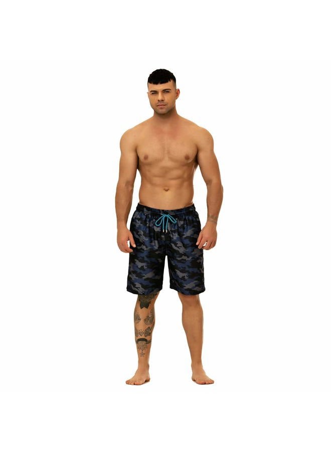 KAILUA SURF Big and Tall Mens Swim Trunks, 9" Mens Designer Bathing Suit Boardshorts, D22, 3X - Image 2