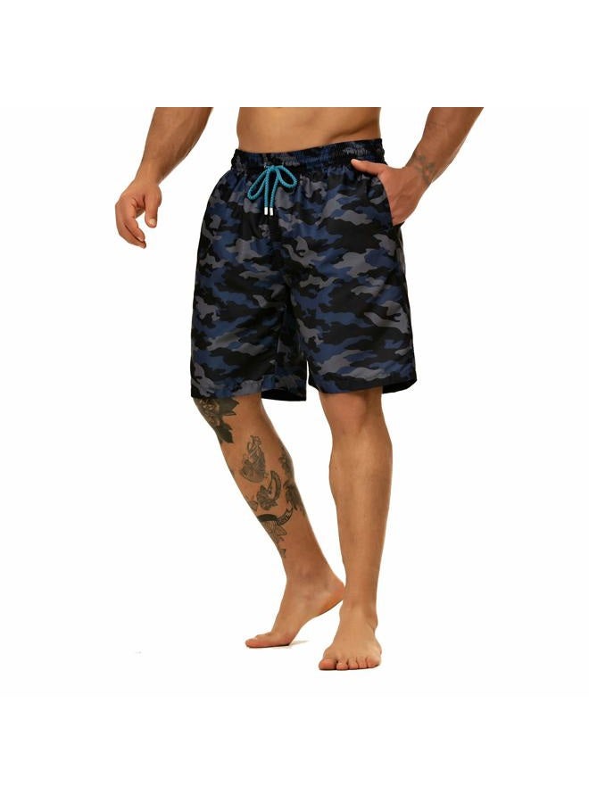 KAILUA SURF Big and Tall Mens Swim Trunks, 9" Mens Designer Bathing Suit Boardshorts, D22, 3X - Image 3