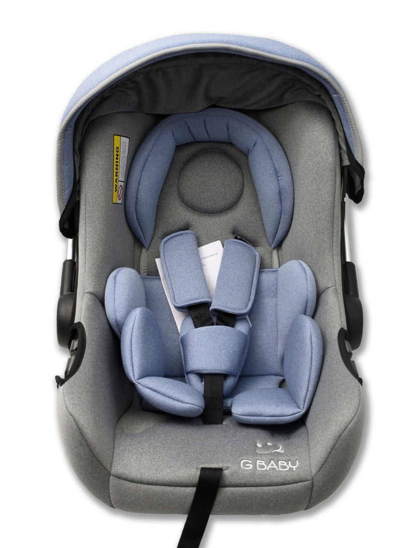 G Baby Kids Travel Car Seat Suitable Up To 13 Kg | Blue/Grey - Image 1