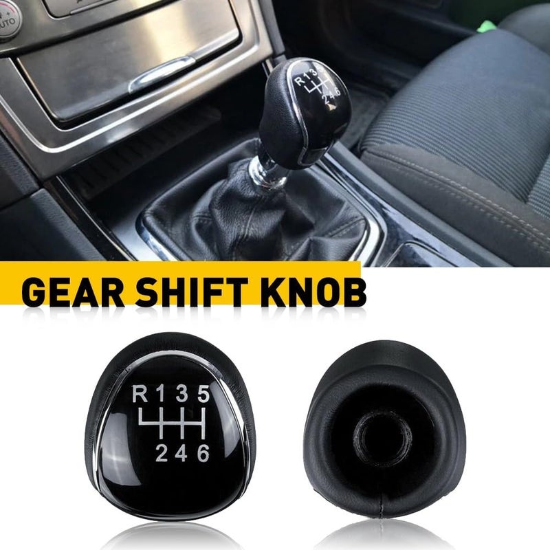 Yurefax 6 Speed Leather Gear Shift Knob - Image 3
