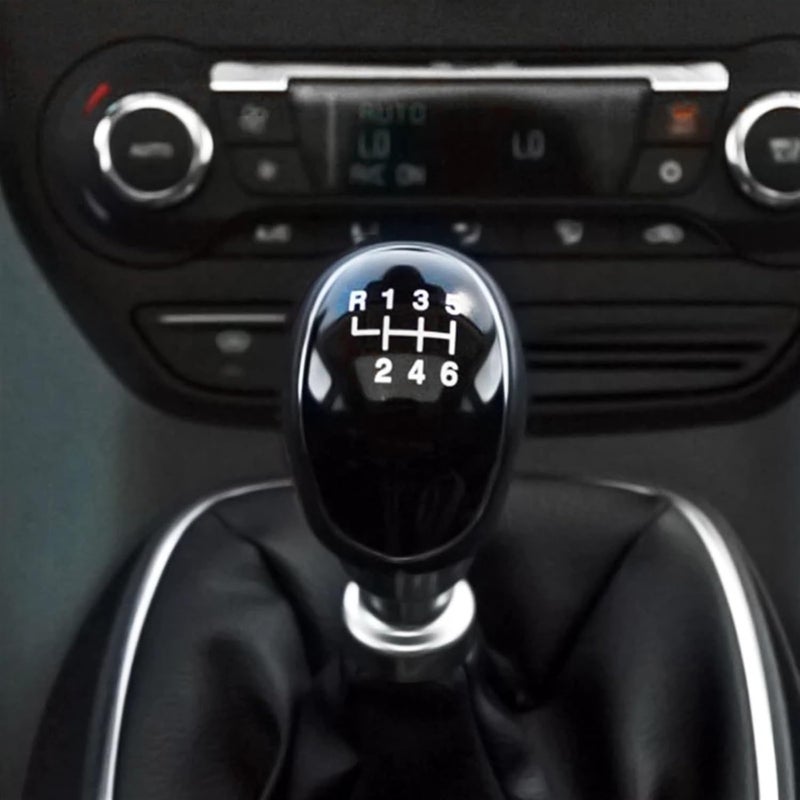 Yurefax 6 Speed Leather Gear Shift Knob - Image 1