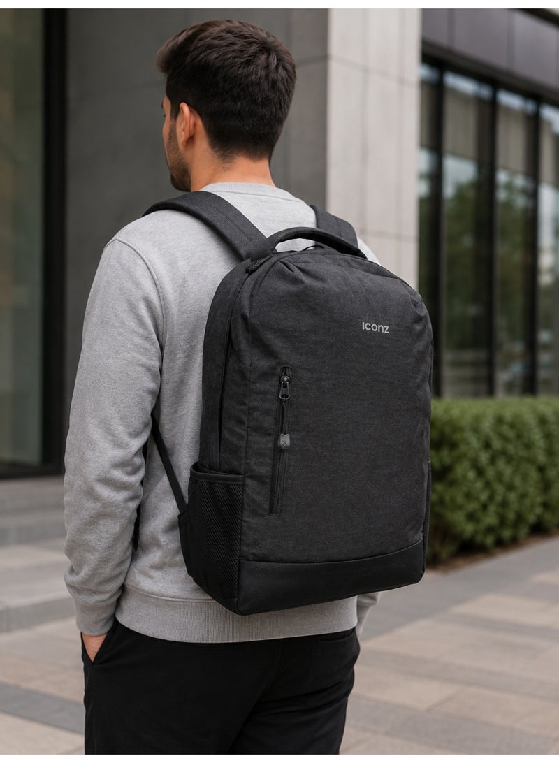 Iconz Barcelona Backpack 15.6 Inch 4030 Unisex - Black - Image 2
