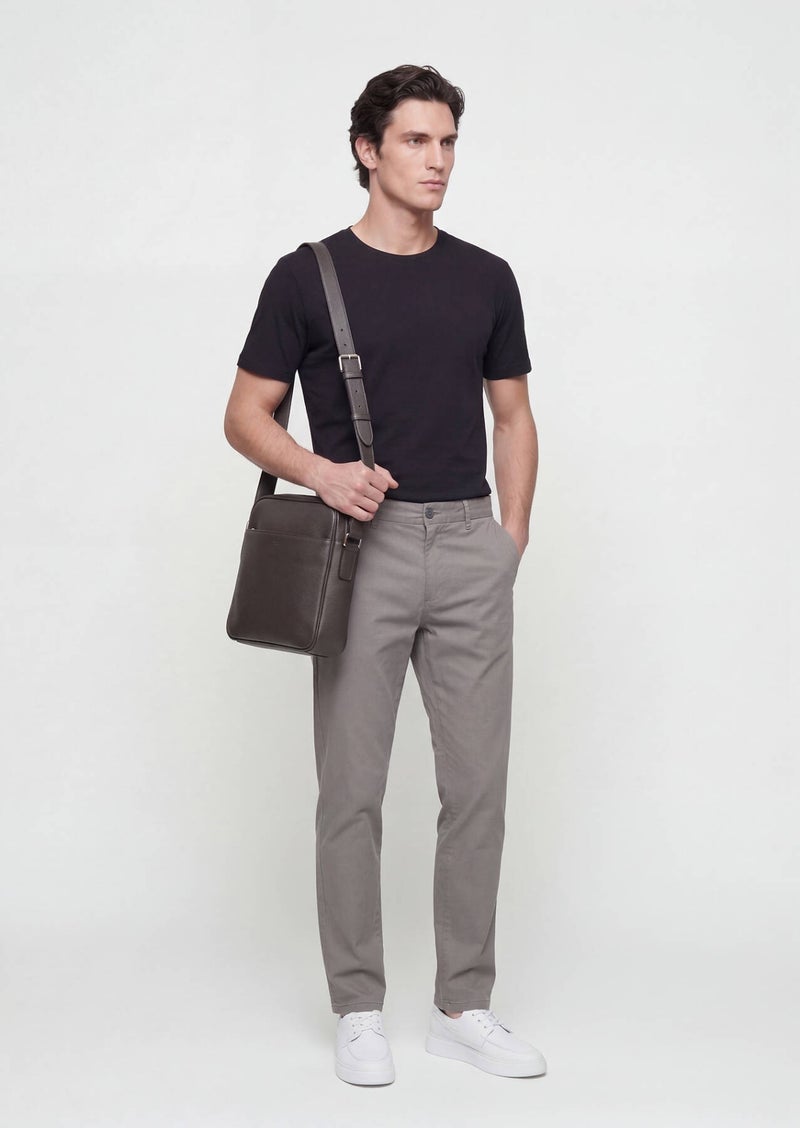 RAMSEY Black Plain T-Shirt - Image 3