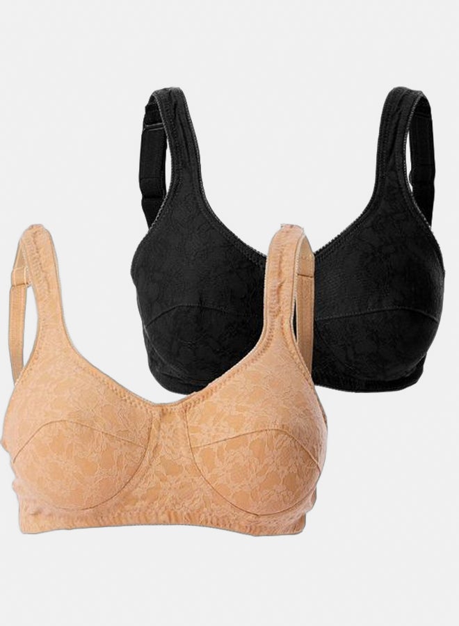 Lasso - Set Of (2) Pieces - Solid Bra 126D - Lined Inside - Image 1