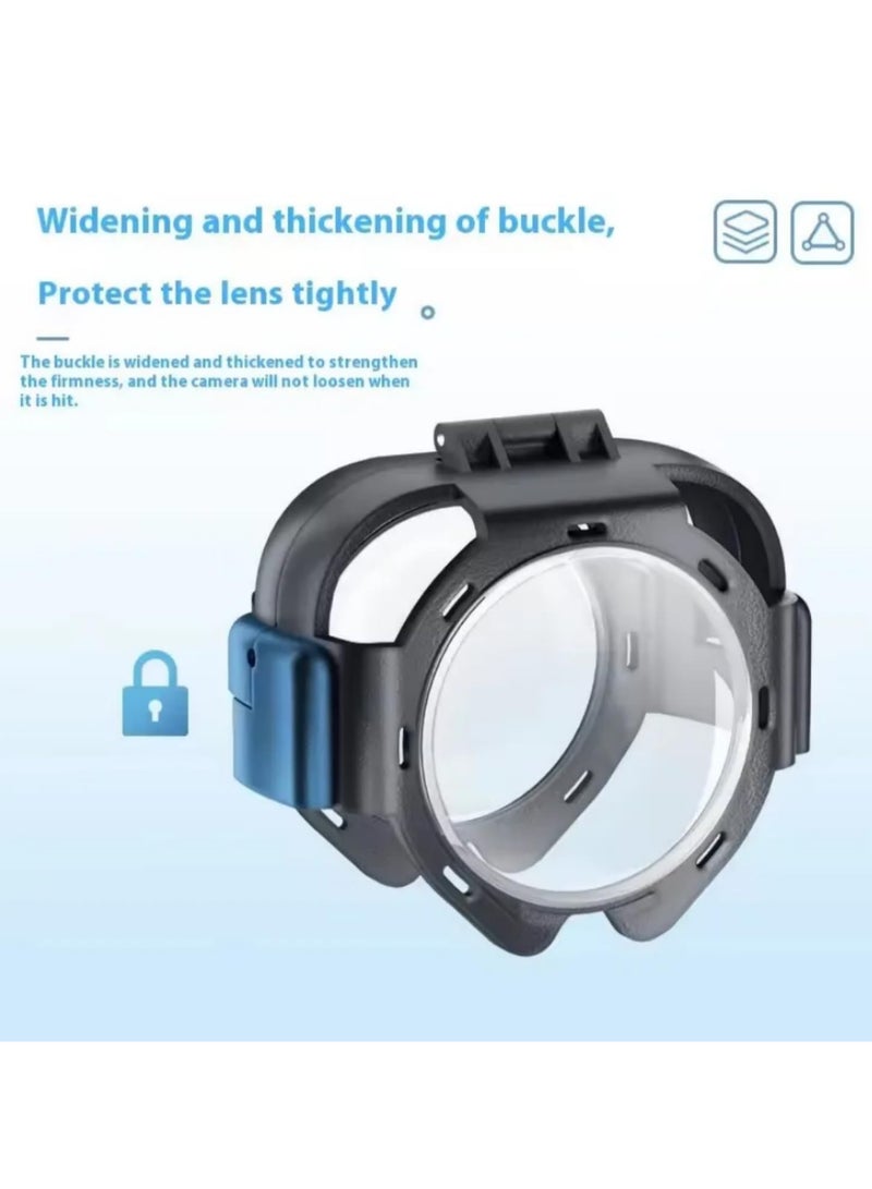 1PCS for Insta360 X5 Tempered Glass Lens Guard 9H Hardness Anti Scratch Anti Fog Protective Cover for Insta360 X5 Camera Accessories Optical Glass Lens Cap Mirror Shield Case  - Image 4