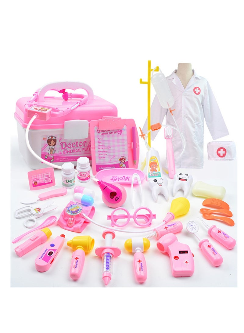 Children's doctor toy set medical tools stethoscope simulation doctor toy - Image 2