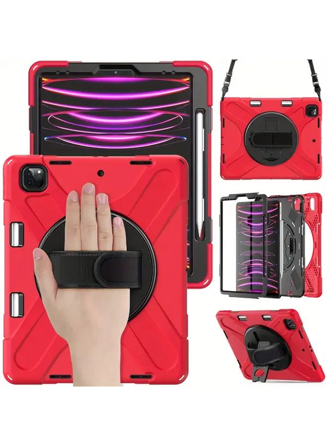 Black Compatible Case for iPad Air 2 Lightweight Non Slip Anti Scratch with Stand - Image 2