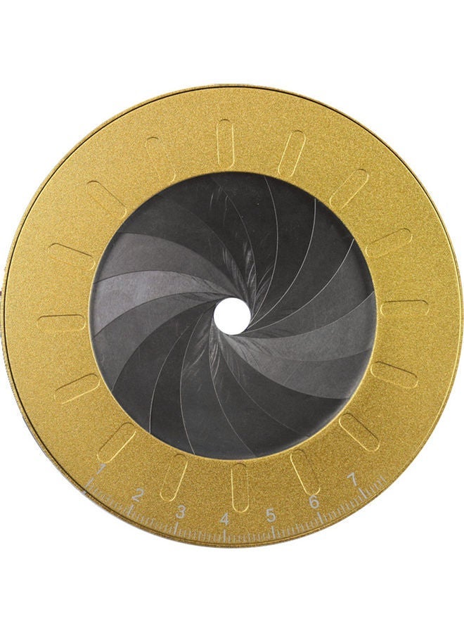 نيبمينينت 2-Piece Adjustable Circle Maker Set Gold 16.5x5.6x15cm  - Image 3