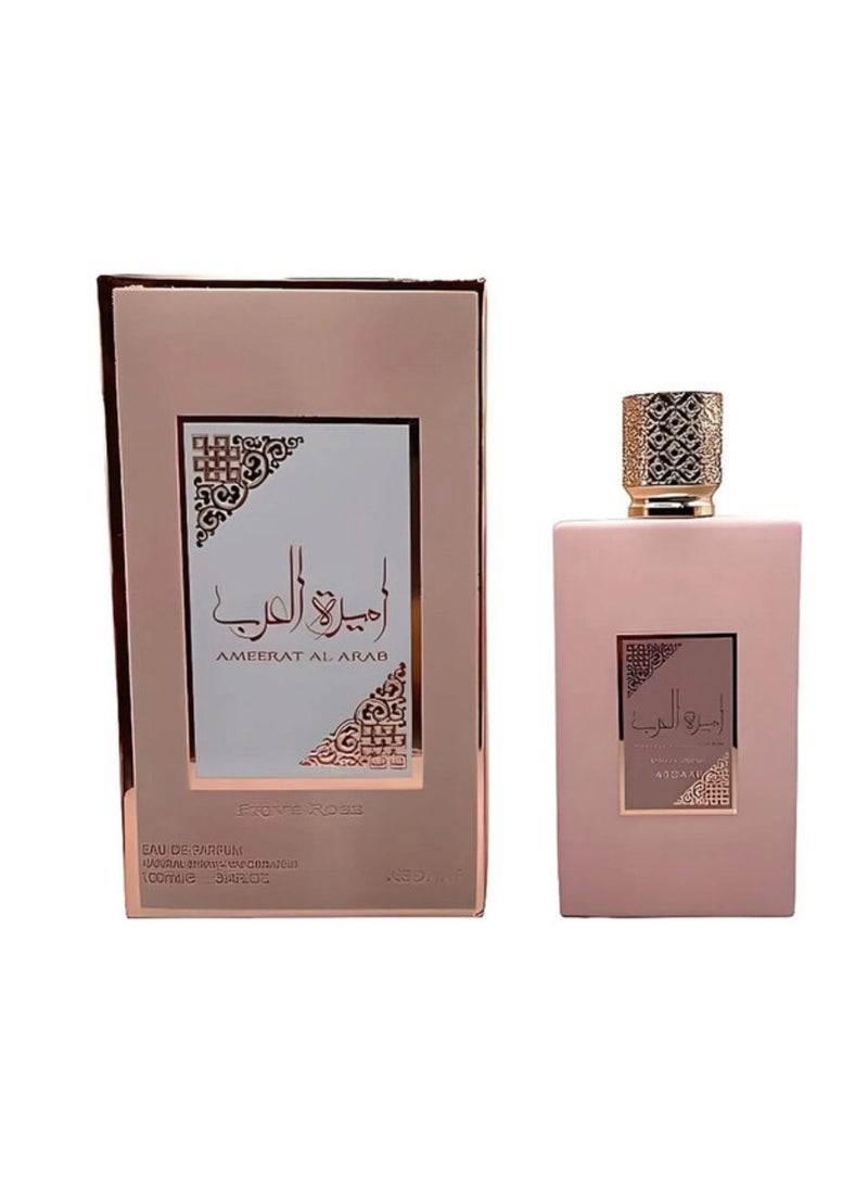 ASDAF Lattafa Asdaaf Ameerat Al Arab Prive Rose Perfume For Women EDP 100ml  - Image 2
