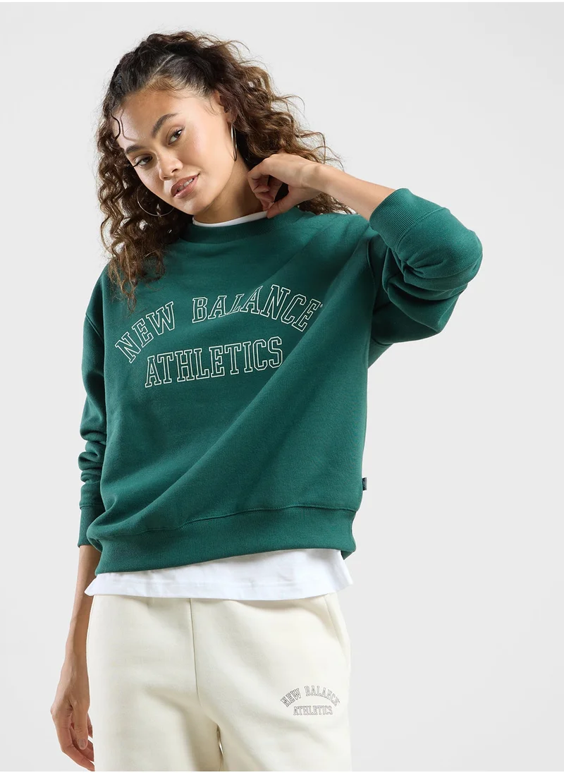 New Balance Graphic Fleece Sweatshirt