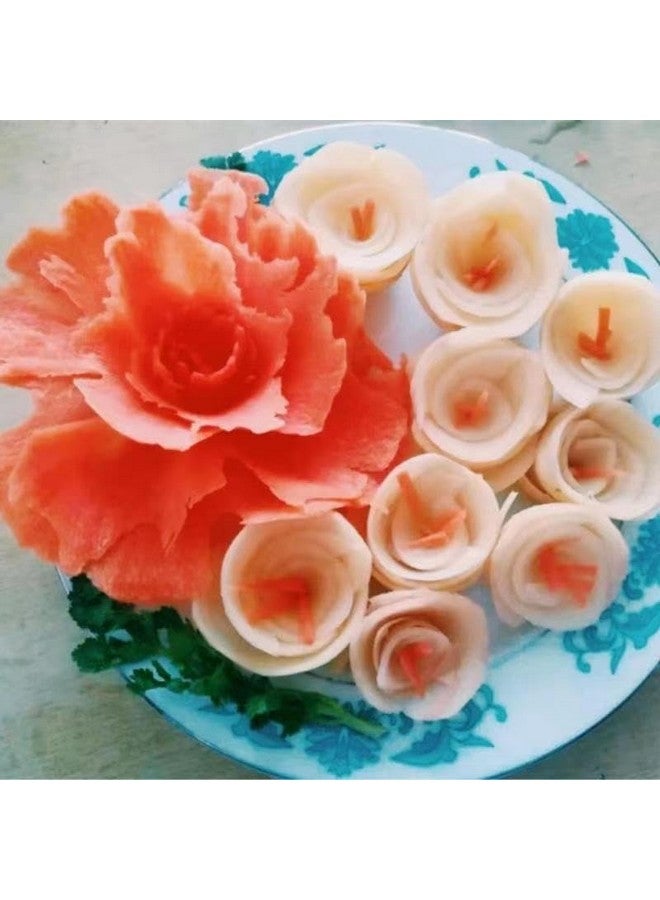 THW® Carrot Curler and Peeler Cucumber Vegetable Sharpener Peeler Slicer Fruit Cutter - Image 4