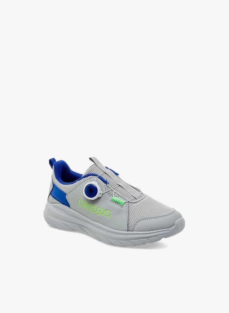 Kappa Boys' Logo Detail Sports Shoes with Rotating Buckle Closure