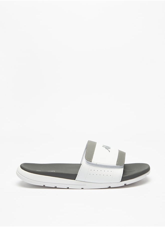 Kappa - Men's Logo Embossed Slip-On Slides - Image 1