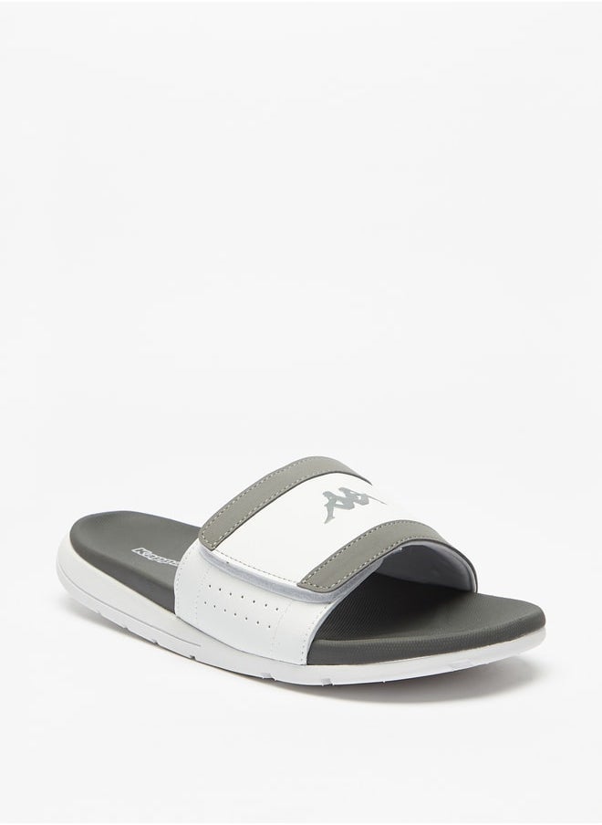 Kappa - Men's Logo Embossed Slip-On Slides - Image 1