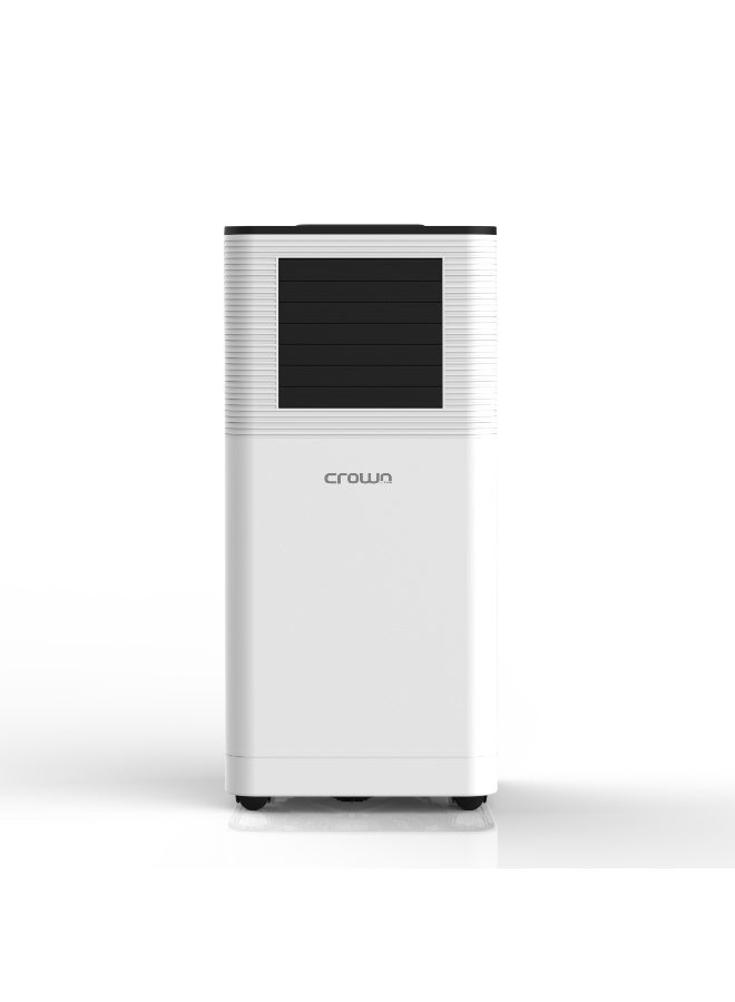 Crownline PAC-450 Portable Air Conditioner, 12000 BTU (1 Ton), 4-in-1 Cooling/Dehumidifier/Fan/Auto, 450 m³/h Airflow, Self-Evaporative, Remote Control, R410A, T3 Climate 3500 W PAC-450 White - Image 2
