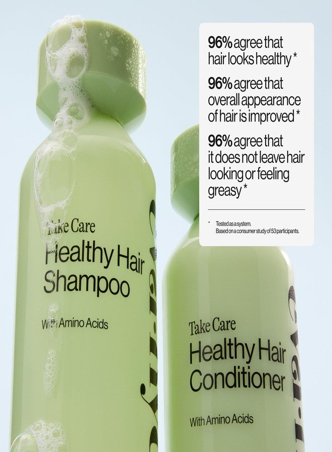 Eva NYC Gentle Daily Cleansing Shampoo and Conditioner Set - Weightless Healthy Hair with Amino Acids for Moisture + Shine - Removes Oil - Fine to Medium Hair - Lavender Scent - 10 fl oz (Pack of 2) - Image 2