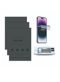 DIGI CORE Mobile Phone Film Cutting Machine Smart Fully Automatic Touch Screen Control Automatic Cutting Film Suitable For Mobile Phone Tablet Notebook And Laptop Vinyl Cutting Machine Use For Multipurpose Mobile Skin Cutting Machine  - Image 5