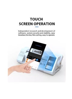 DIGI CORE Mobile Phone Film Cutting Machine Smart Fully Automatic Touch Screen Control Automatic Cutting Film Suitable For Mobile Phone Tablet Notebook And Laptop Vinyl Cutting Machine Use For Multipurpose Mobile Skin Cutting Machine  - Image 3